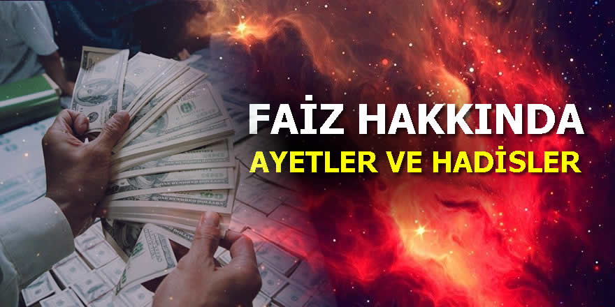 faiz_hakkında_ayet_hadis