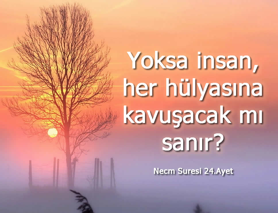 Necm Suresi 24. Ayet