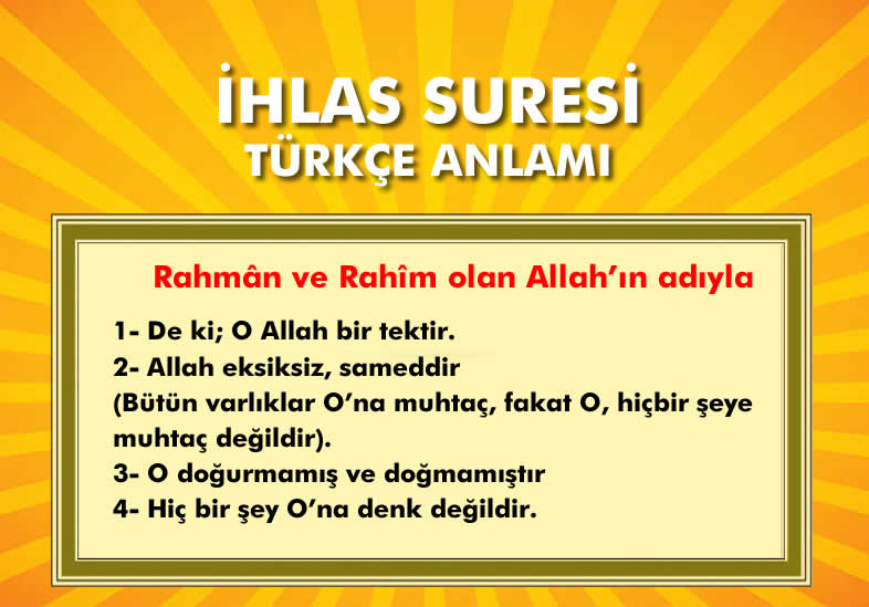 ihlas_suresi_turkçe_anlami